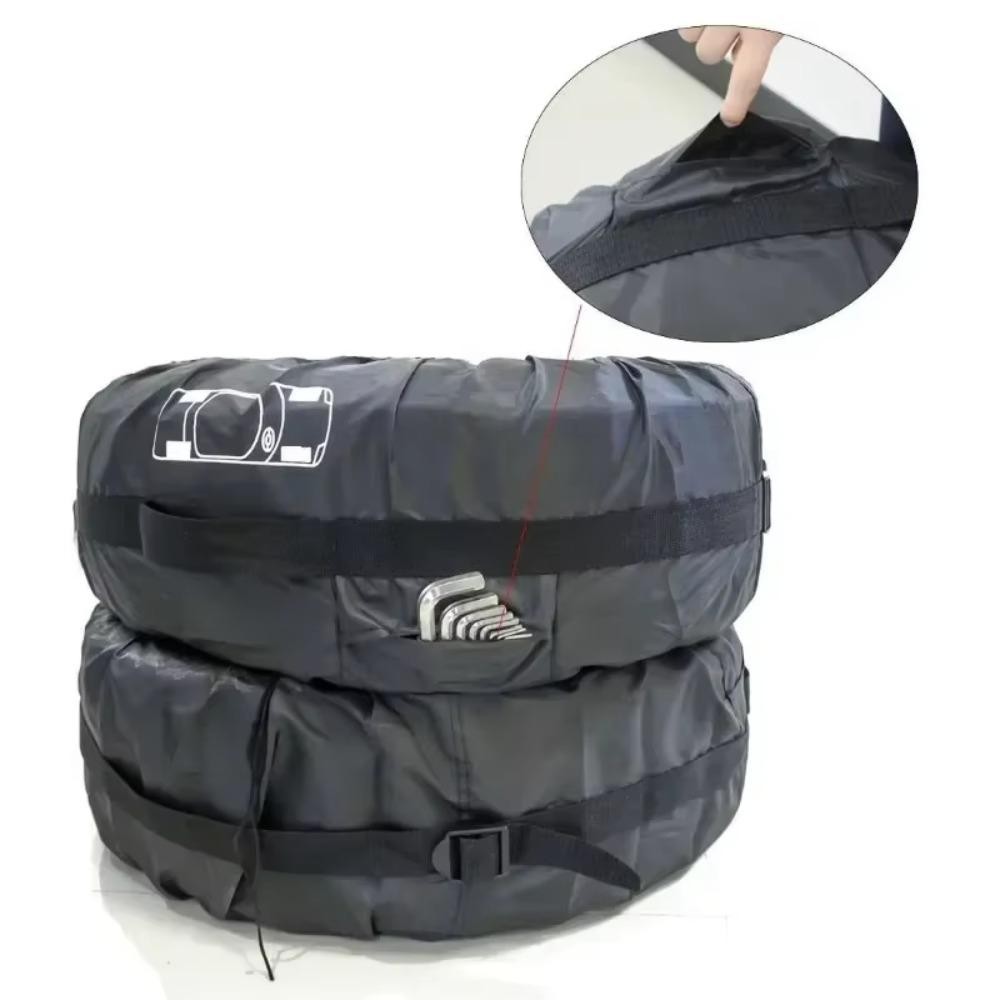 Vỏ bảo vệ bánh xe EYEHPEE, Túi đựng lốp xe bằng vải 210D 13-23 inch, Phụ kiện lốp xe chống bụi Tote bền bỉ cho ô tô | BigBuy360 - bigbuy360.vn