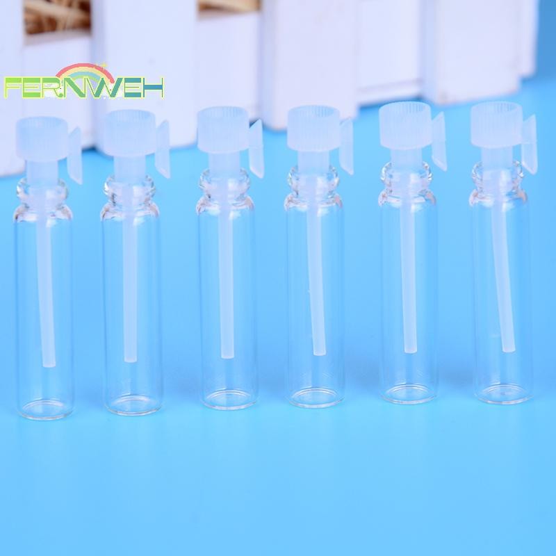 [Fernweh] 10 / 50 Cái 1ml lọ thủy tinh rỗng chai dầu phòng thí nghiệm [MỚI]