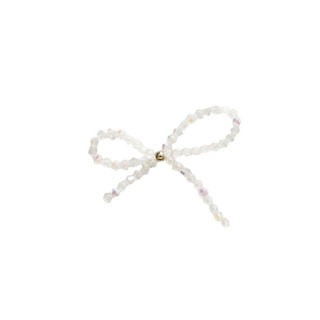 Hạt kim cương AB hình thoi ánh kim tối giản, hạt vàng, nơ DIY, vật liệu làm bông tai acrylic dệt tay bán buôn
