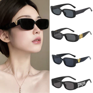 Kính mắt râm mát thời trang nữ mắt kính phong cách retro chống tia UV400 đi chơi đi biển chụp ảnh đẹp HANASO Nhóm 1