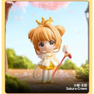 Thẻ ma thuật Cô gái Sakura Dòng thẻ trong suốt Hộp mù Đồ chơi thủ công Đồ trang trí