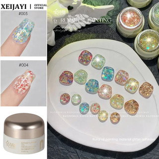 Baoshiman Nông Thôn Sơn Dầu Chất Liệu Lấp Lánh Gel Móng Tay Siêu Flash Bị Vỡ Kim Cương Quang Trị Liệu Keo Móng Tay Nghệ Thuật Làm Móng Tay Cho Tiệm Móng Tay