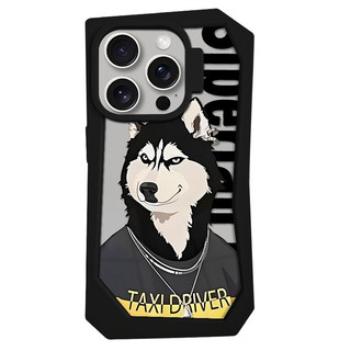 Ốp Điện Thoại Không Đều, Dành Cho iPhone 16 15 14 13 12 11 Pro Max Wolfdogs taxi driver Minh Họa Hoạt Hình