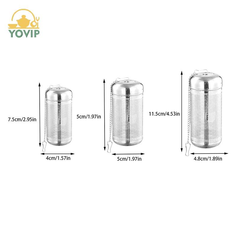 YOVIP Thép không gỉ Lá Trà Bộ Lọc Gia Vị Ấm Trà Lưới Mịn Lọc Cà Phê Teaware Phụ Kiện Nhà Bếp VN