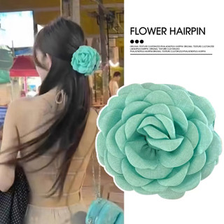 Vuốt tóc barrettes hoa trang trí phong cách đơn giản, phù hợp dùng hàng ngày cho nữ và bé gái