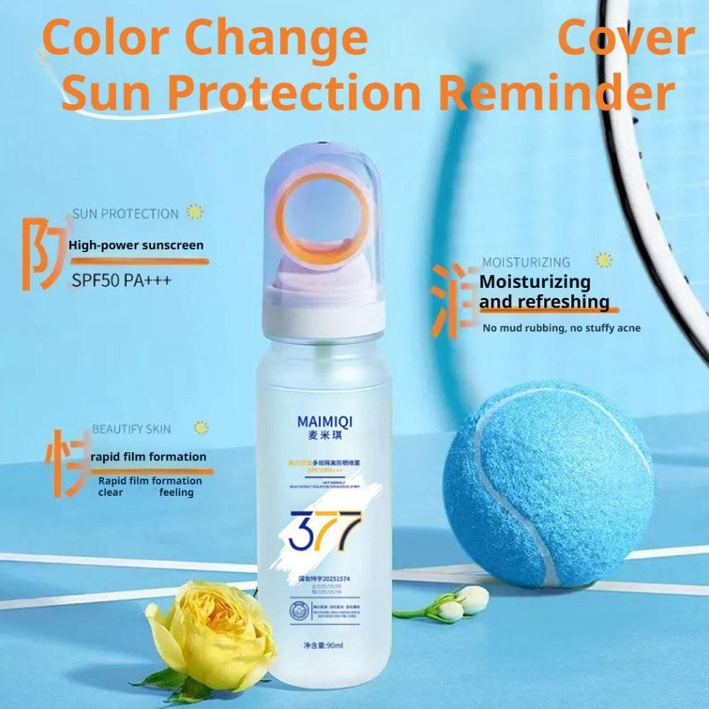 377 Xịt Chống Nắng Spf50 + Dưỡng Ẩm Làm Trắng Da Cổ Xịt Chăm Sóc Da Mặt Cơ Thể B2f3