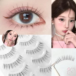 5 cặp mô phỏng lông mi giả dài dày đáng kể có thể tái sử dụng cho văn phòng hàng ngày Sử dụng hàng ngày