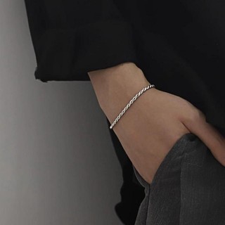 Đơn Giản Thép Không Gỉ Vòng Tay Thời Trang Retro Cá Tính Vòng Tay Cá Tính Cặp Đôi Vòng Tay Nữ Nam Trang Sức Phụ Kiện