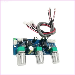 Mô-đun Preamp Cinnan NE5532 2 1CH có mạch lọc loa siêu trầm và điều khiển tông màu thụ động