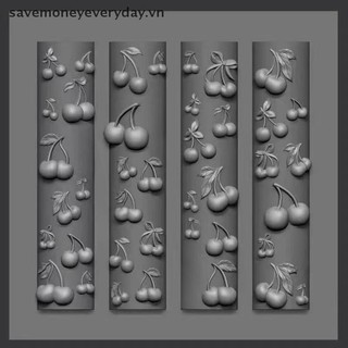 [savemoneyeveryday] Khuôn Silicon Hoa Hồng 3D Trang Trí Móng Tay Nghệ Thuật DIY Cherry Design Mẫu Móng Tay Trang Sức Thủ Công Dụng Cụ Thiết Kế Làm Móng Tay [vn]