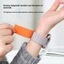 Dây đeo từ tính BORAGETE, Dây đeo vòng 20 / 22mm có thể điều chỉnh, Vòng đeo tay thể thao silicon đàn hồi thời trang cho Huawei GT5 / GT4 Dễ đeo