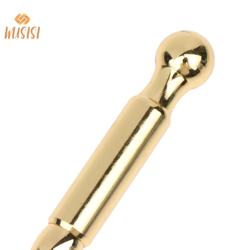 [WUSISI] Dụng cụ Massage phản xạ mặt Bút châm cứu có thể thu vào Dụng cụ chăm sóc tai lò xo hai đầu Bút thăm dò điểm cho máy mát xa mặt MỚI