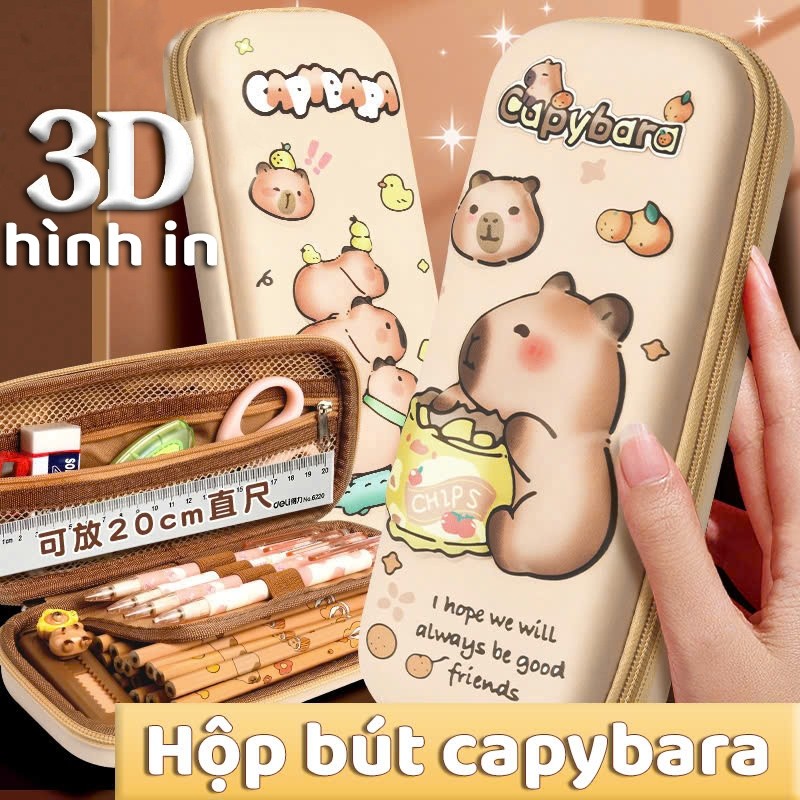 "Hộp Bút Học Sinh In 3D Độc Đáo - Hộp Đựng Bút Có Ngăn Kéo Tiện Lợi, Thiết Kế Hoạt Hình Cute Cho Bé  "
