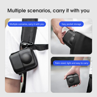 Dành cho túi độc lập máy ảnh toàn cảnh DJI OSMO 360, hộp bảo vệ chống rơi di động và nhỏ gọn có khóa núi, phụ kiện túi đựng máy ảnh toàn cảnh DJI 360