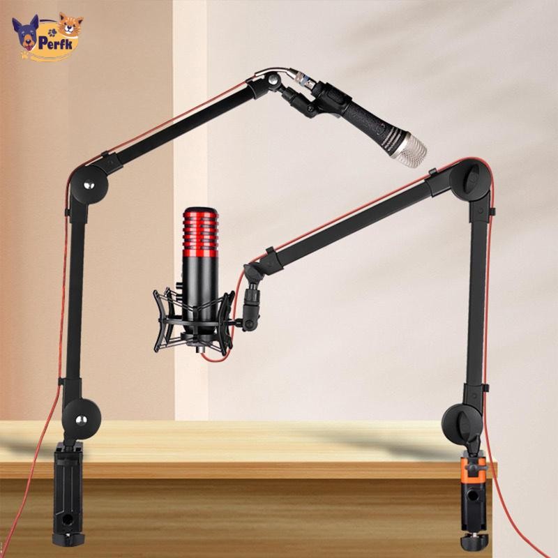 Máy Tính Để Bàn Gắn Giá Đỡ Đa Năng Chịu Lực Cố Định Kẹp Mic Kẹp Cánh Tay Đứng Micro Gắn Phát Trực Tiếp Giá Đỡ Điện Thoại
