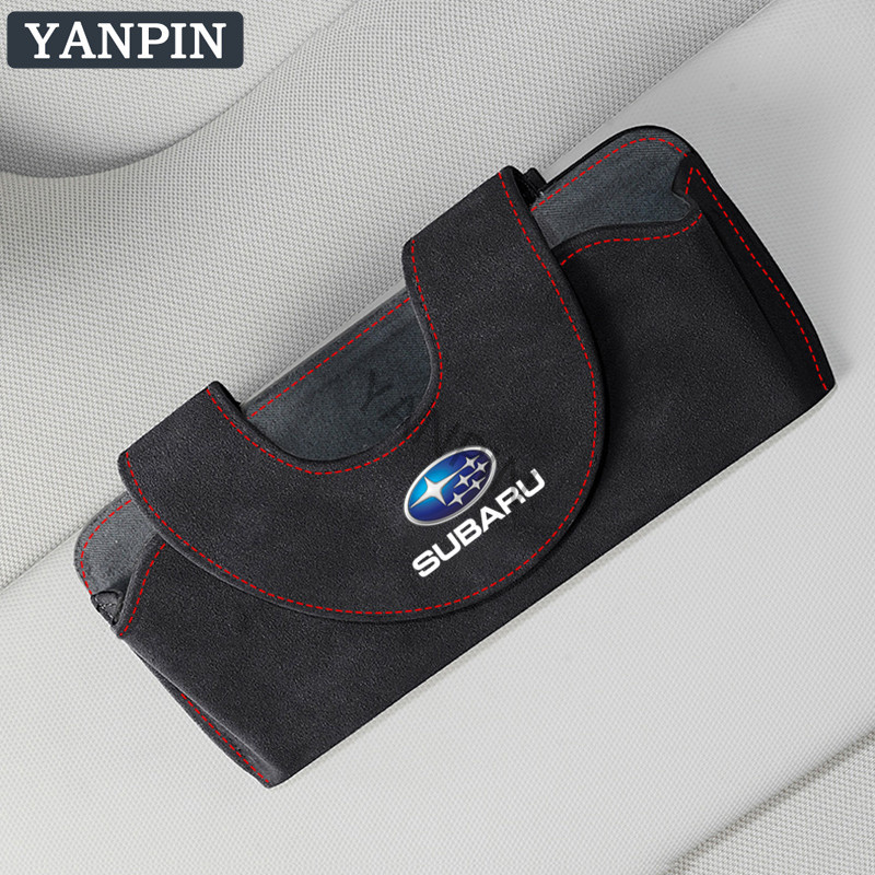 Dành Cho Xe Subaru Túi Bảo Quản Da Lộn Kính Trường Hợp XV Impreza Sti Forester WRX BRZ GC8