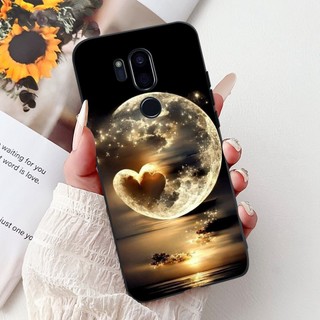 Ốp Chống Sốc Cho LG G7 ThinQ LM-G710 G710 / G7 Plus LM-G710N G7 + Vỏ Điện Thoại Silicon Mềm Hình Bướm Đá Cẩm Thạch Thời Trang