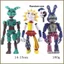 HK1 FNAF Nhân Vật Hành Động Freddy Bunny Sundrop Moondrop Mô Hình Búp Bê Đồ Chơi Cho Trẻ Em Trang Trí Nhà Bộ Sưu Tập Trò Chơi Búp Bê KH1