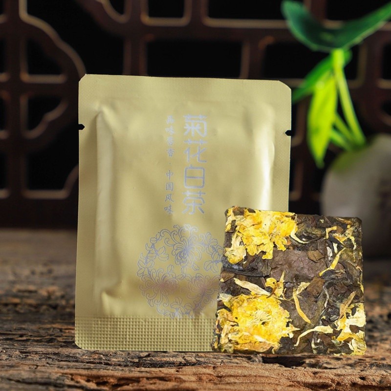 (05 Gói Dùng Thử) Bạch Trà Cổ Thụ Phúc Kiến, Vân Nam Hảo Hạng Thêm Vị Hoa