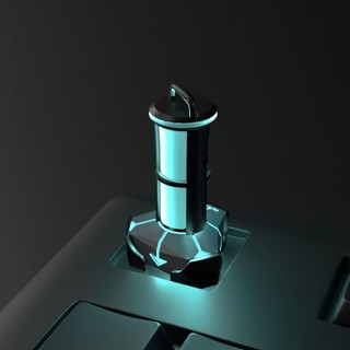 Valente Fearless Contract Twilight Bàn phím cơ Keycap nhựa độc đáo Nút ba chiều độc đáo