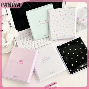 PANPIA-Cartoon Photo Booth Album Cho 40 Chiếc 2x6 Inch Dải Ảnh Đánh Dấu Trang 20 Chiếc 4x6 4R Giá Đỡ Ảnh Thẻ Nhỏ Lưu Trữ Sách