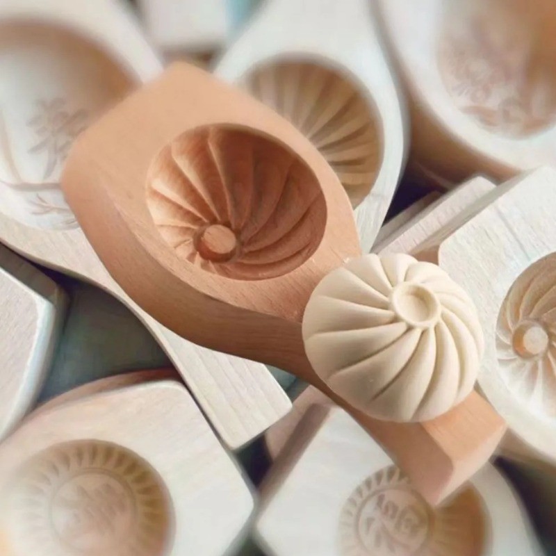 3D Khuôn Nướng Bánh Bằng Gỗ Hấp Bánh Mì Khuôn Hiện Vật Pasta Hấp Nhồi Bông Bun Dụng Cụ Hấp Nhồi Bông Baozi Làm Khuôn Dụng Cụ Nhà Bếp