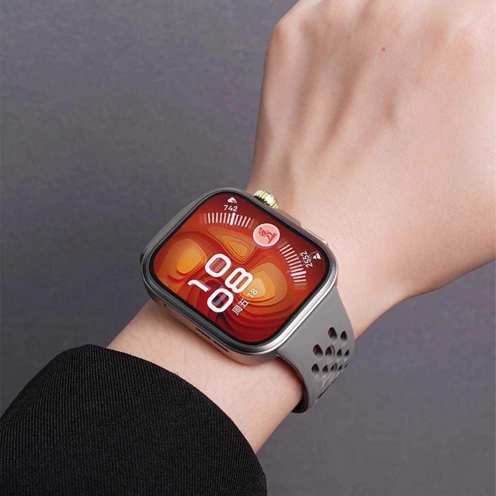 Dây đeo silicon thay thế cho Huawei Watch Fit 5/4/3/5 Pro/4 Pro, phụ kiện thể thao thoáng khí
