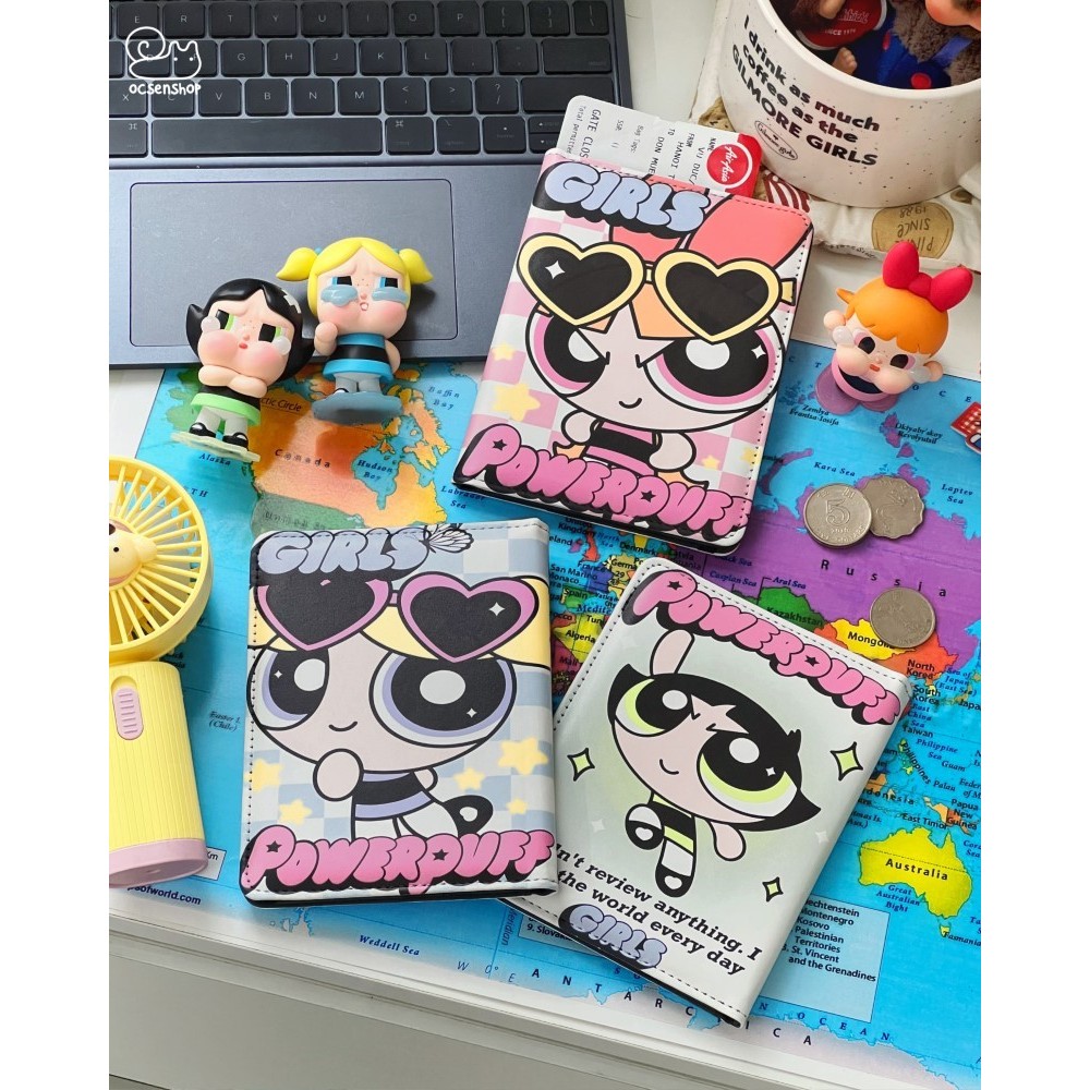 Vỏ passport Powerpuff girl