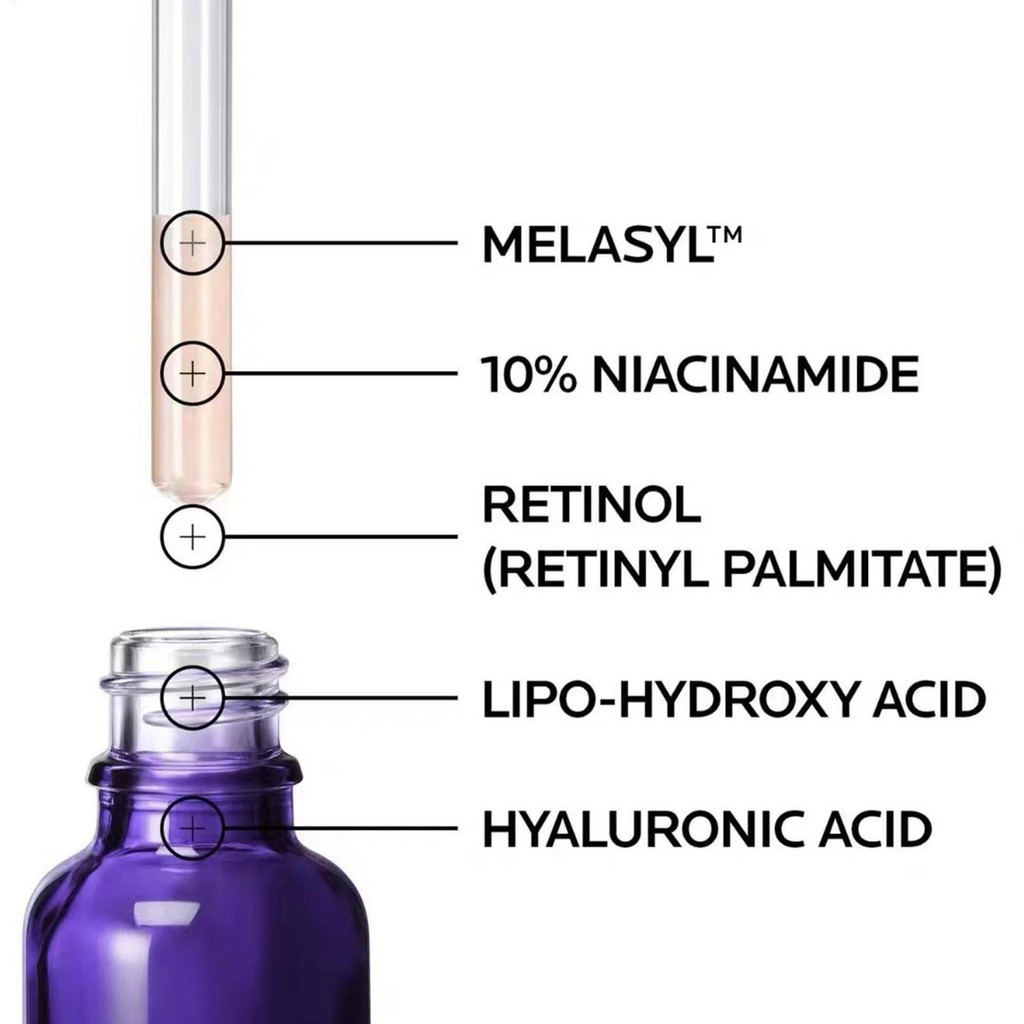 Tinh chất làm trắng da 30ml - Dầu dưỡng da mặt để làm mới phát sáng