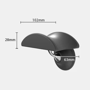 Giá đỡ tai nghe gắn tường có thể tái sử dụng kèm đệm silicon mềm Giá đỡ an toàn