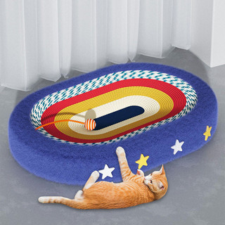 Giường cho mèo Cat Cat Scratch Pad, Giường cho chó có quả bóng cào, Bảng cào mèo vui nhộn bền bỉ để đuổi theo Chơi tập thể dục Săn bắn