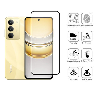 Kính cường lực 2 trong 1 Realme C75 5G Bảo vệ màn hình cho Realme C75X C71 C65 C67 C55 C63 C53 4G & Phim ống kính máy ảnh