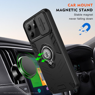 Dành Cho ZTE Blade A54 Ốp điện thoại Có Chân Đế Giáp Lưng TPU Mềm Edge Bảo Vệ Ống Kính Máy Ảnh Chống Sốc Mỏng Vỏ