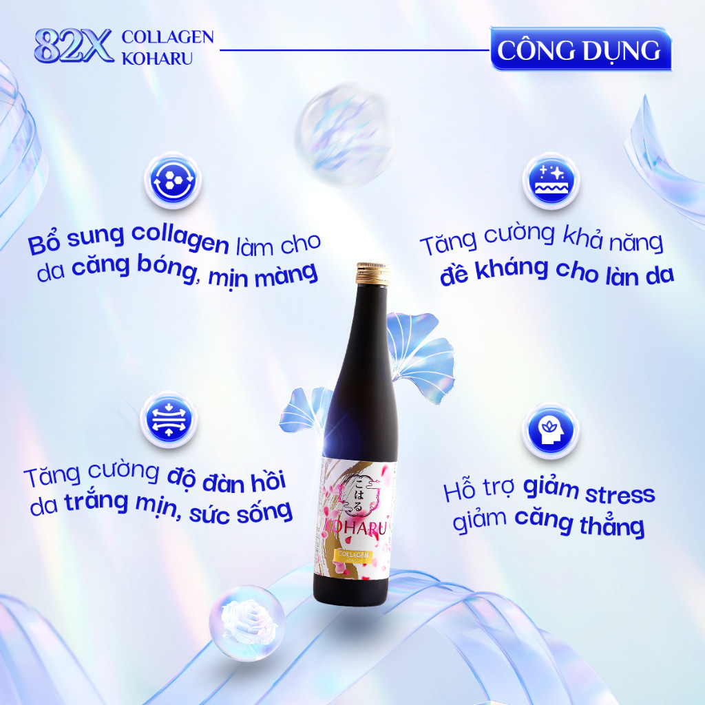 Ảnh Liệu Trình 2 Chai Nước Uống Đẹp Da 82X Koharu Placenta và Koharu Collagen Thon Gọn Vóc Dáng, Ngừa Lão Hoá 500ml/Chai 4