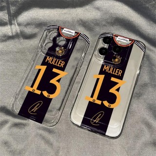 Ốp điện thoại Mueller Đức cho iPhone 11, / 16 12 / 13 / 14 / 15pro Max, cá tính sáng tạo thú vị. Vỏ trong suốt, chống thấm nước, chống sốc, vỏ bảo vệ