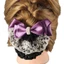 FUJIOU Nơ Tóc Lưới Snood Thời Trang Ren Hoa Barrette Phụ Kiện Tóc Chuyên Nghiệp Nữ Ren Nơ