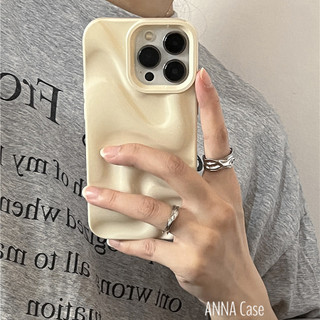 Ốp điện thoại silicon sóng không đều màu trơn sang trọng cho iPhone16 Pro Max 15 14 13 12 11 Pro Max Vỏ bảo vệ camera chống sốc Vỏ mềm chống rơi