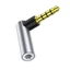 GODD Double End 3 5mm Stereo Aux Coupler Nữ Nam Kết Nối Bộ Chuyển Đổi Có Danh bạ Cho Aux Dây Nối Dài