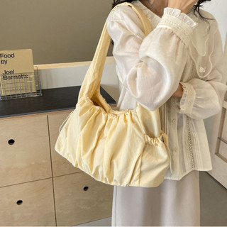 Túi Tote nữ JKDESIGN, Túi vải Nylon nguyên khối dung tích lớn, Túi lớp học một vai bền chất lượng cao