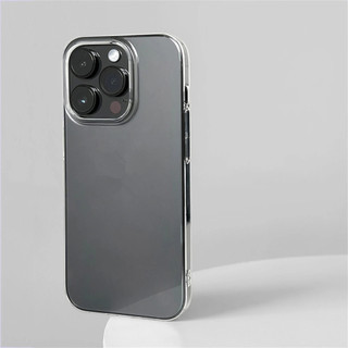 [JLK] High Quality Super Thin Sand Blasting PC Light Crystal Clear Case For iPhone 16 15 14 13 12 Pro Max Plus Transparent Matte Cover Ốp điện thoại mờ trong suốt phun cát siêu mỏng chất lượng cao