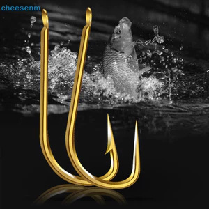 Cheenm 50 Cái / lốc Coag Thép Không Gỉ Thép Không Gỉ Thép Gai Cá Chép Móc Câu Cá Fishhook VN