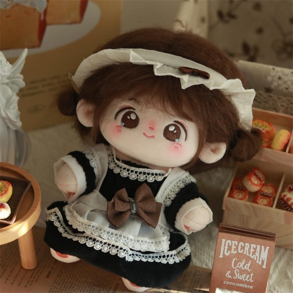 Bộ quần áo búp bê FLAZEA, Váy búp bê Cotton 20cm, Phụ kiện búp bê BJD dễ thương Quà tặng Quần áo búp bê Đồ chơi sang trọng