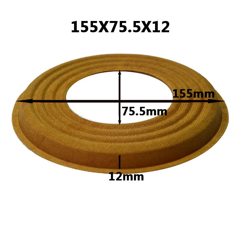 1 Chiếc 153x35.5 / 155x49.5 / 155x75.5 Mm Đàn Hồi Sóng Loa Siêu Trầm Loa Bass Sửa Chữa Nhện Giảm Chấn