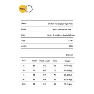Quần thể thao nữ cao eo cao hình dạng đàn hồi cao 78% vải thun 22% chất liệu spandex