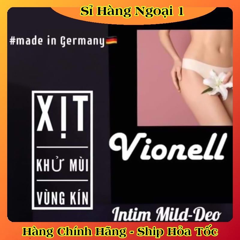 Xịt khử mùi và kháng khuẩn vùng bikini Vionell Đức - Date mới đủ bill