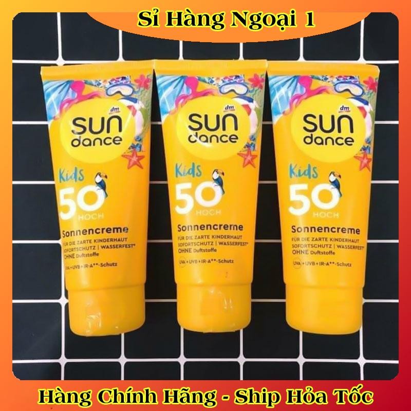 Bộ Kem chống nắng Sundance, Cien kids cho bé của Đức - Date mới đủ bill