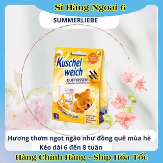 [auth] Túi thơm tủ quần áo cho bé Kuschel weich hình gấu trẻ em an toàn - Nội địa Đức đủ Bill [Hot]