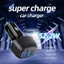 Bộ sạc điện thoại ô tô 52,5W 2 cổng USB A và PD Type C công nghệ sạc QC3.0, PD3.0, Vooc, PPS