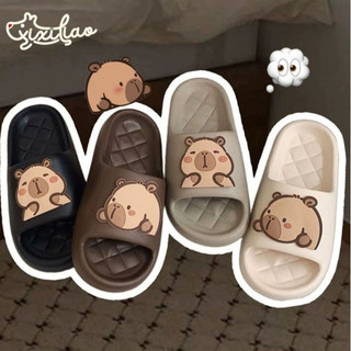 XIXITIAO Dép Dép Dễ Thương Sáng Tạo Vui Nhộn Kapibara Capybara Mùa Hè Giải Trí Nhà Đế Mềm
