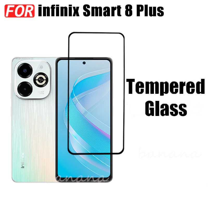 Ốp điện thoại di động chống rơi 3 TRONG 1 Infinix Smart 8 Plus cho Smart 8 Pro X6225 Smart8 HD Kính cường lực + Phim ống kính
